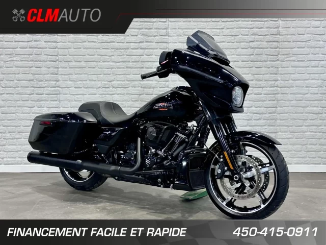 HARLEY DAVIDSON FLHX STREET GLIDE 117 p.c = 1923 cc EFI + ECRAN 12'' GPS + BAS KM 5543 KM + COULEUR RARE & A1  2024