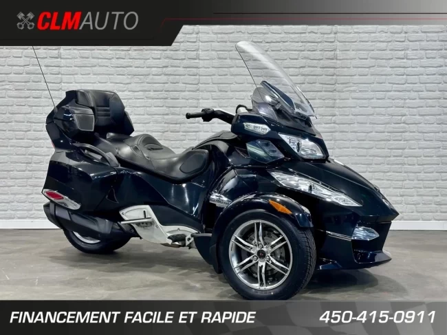 BRP CAN-AM SPYDER RT-S SM-5 (MANUELLE A CLUTCH) + SUSPENSION A AIR + 51197 KM + RARE & A1 - 2010