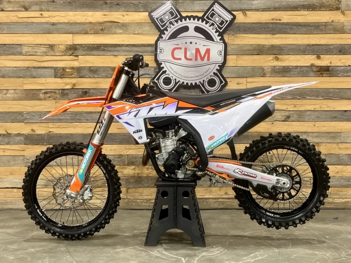 2023 KTM 350 SX-F EFI + 4 TEMPS + 98 HR + MX-MOTOCROSS-ENDURO + RARE & A1 