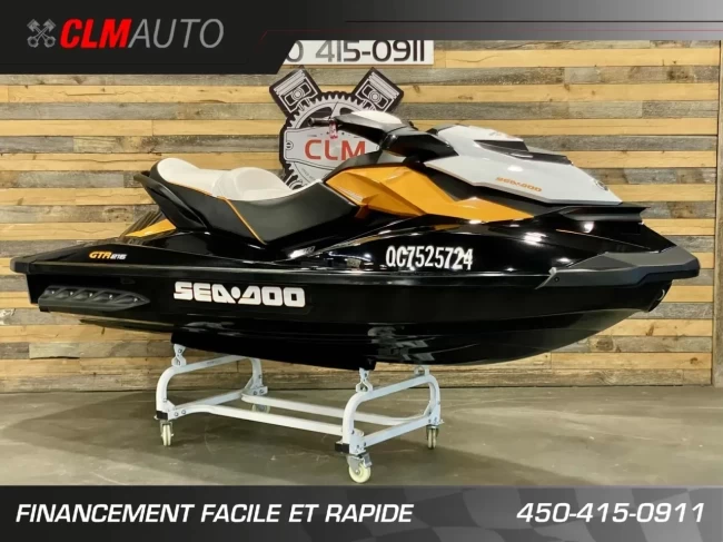 BRP SEA-DOO GTS 215 H.P + IBR + VTS + 3 PASSAGERS + SEULLEMENT 95 HR - 2013