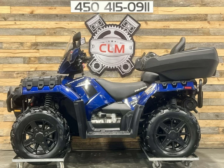 2021 POLARIS SPORTSMAN TOURING 850 H.O + 4X4 + E.P.S + BAS KM 6073 KM + RARE & CONDITION A1 