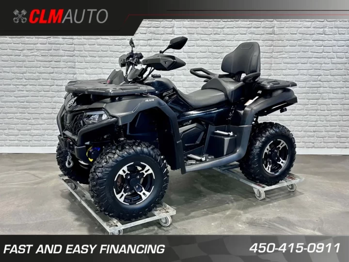 2023 CF MOTO C-FORCE 600 EFI TOURING + 4WD + EPS + 1959 KM + 2 PASSAGERS + GARANTIE 2028 + RARE & A1 