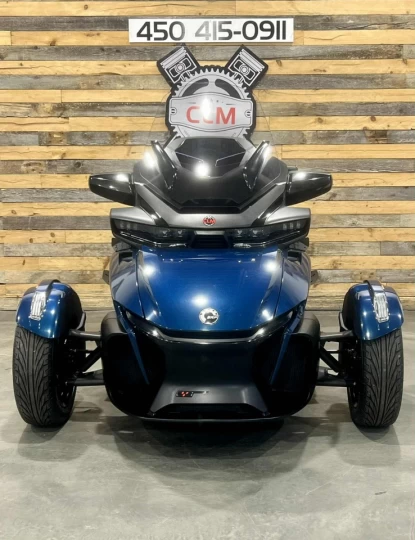 2022 BRP CAN-AM SPYDER RT SE-6 (SEMI-AUTOMATIQUE) AVEC 55901 KM + MODELE & COULEUR RARE + CONDITION A1 