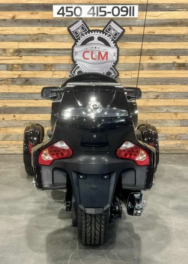 2013 BRP CAN-AM SPYDER RT LIMITED SE-5 (semi-automatique) 61598 KM + RADIO + GPS + SUSPENSION A AIR + ENSEMBLE CHROME 