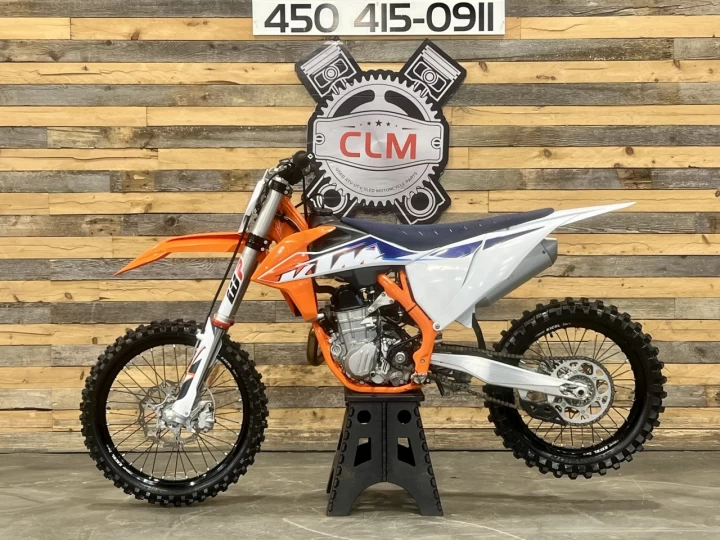 2022 KTM 450 SX-F EFI + SEULEMENT 23 HR + 4 TEMPS + RARE & CONDITION A1 