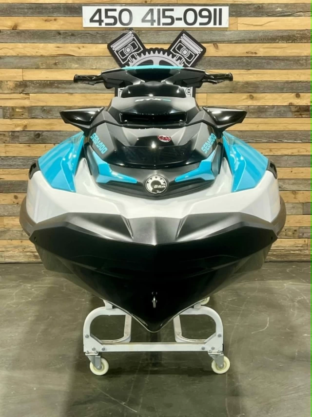 BRP SEA-DOO GTX PRO 130 H.P + I.B.R + 3 PASSAGERS + PEU D'HEURES + RARE & A1  2022