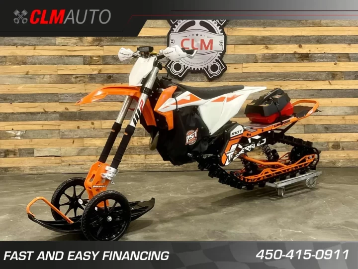 2019 KTM SX-F 450 EFI + 4 TEMPS + SEULEMENT 92 HR + BEAUCOUP D'OPTIONS $$$ + RARE & CONDITION A1 