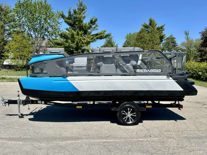2023 BRP SEA-DOO SWITCH 16' ROTAX 170 H.P + IBR + VTS + IDF + REMORQUE + 0 HR + RARE & A1 