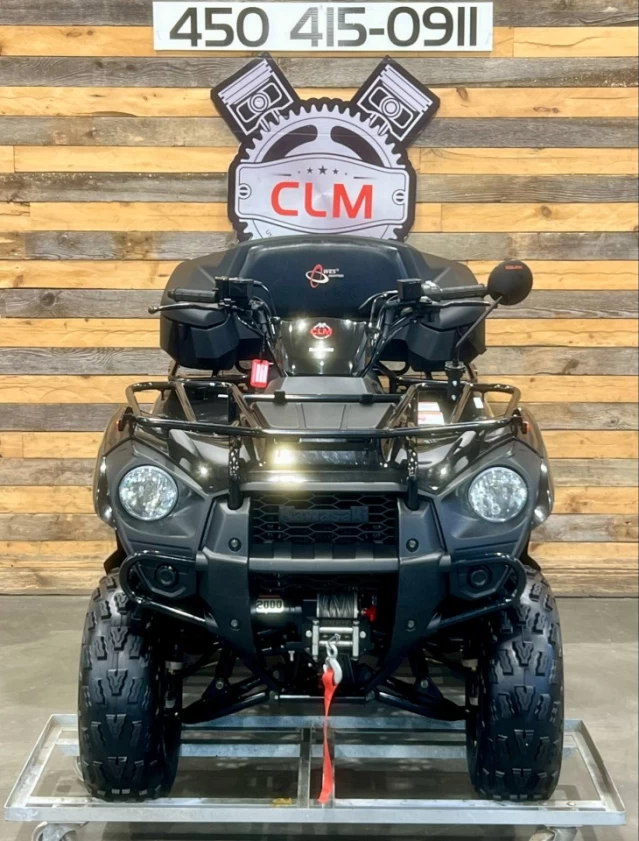 KAWASAKI BRUTE FORCE 300 / KVF 300 / RWD / SEULEMENT 1467 KM + BINE ÉQUIPÉE  2022