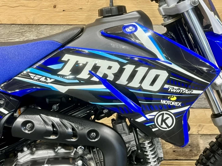 2021 YAMAHA TTR 110E = DEMARREUR ELECTRIQUE + 4 TEMPS + SEMI-AUTOMATUQUE + TRES PEU UTILISÉE + RARE & CONDITION A1 