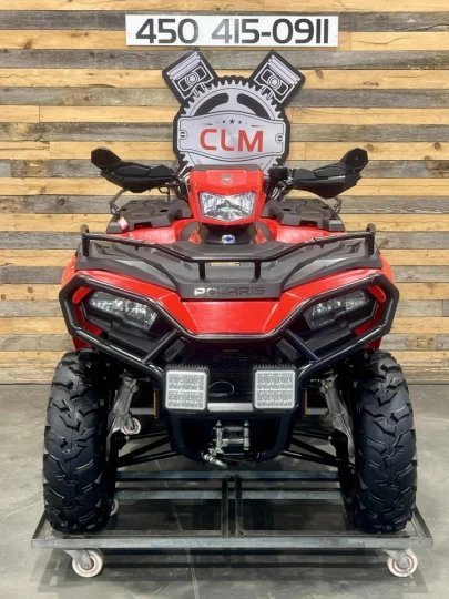 2021 POLARIS SPORTSMAN 570 EFI + E.P.S + 4X4 + TREUIL + PARE CHOC HD AVANT & ARRIERE + SEULEMENT 2012 KM 