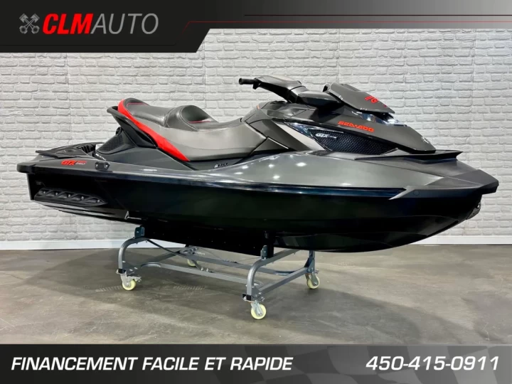 2013 BRP SEA-DOO GTX LIMITED 260 HP I.S = SUSPENSION INTELLIGENTE + IBR + VTS + SEULEMENT 136 HR + 3 PASSAGERS + RARE & A1 