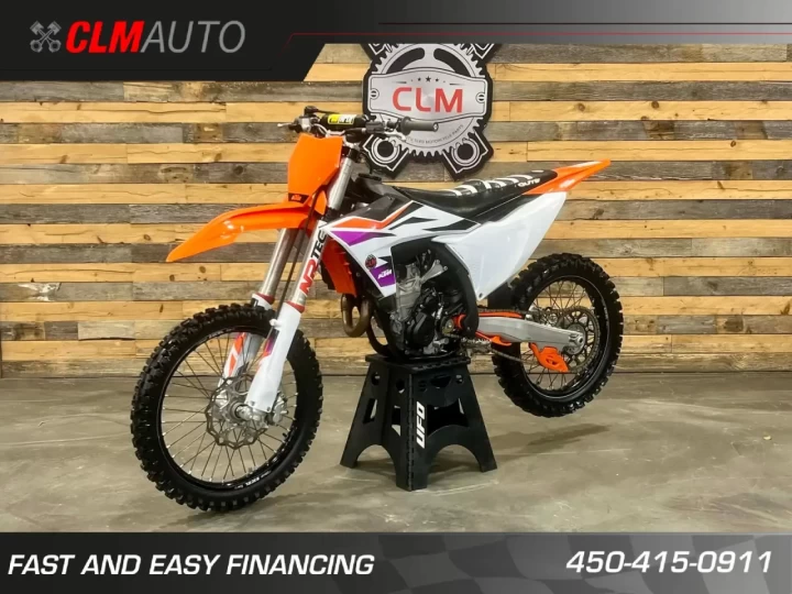 2024 KTM SX-F 350 EFI + MX-MOTOCROSS-ENDURO + 45 HR + MODELE RARE & CONDITION IMPECCABLE A1 