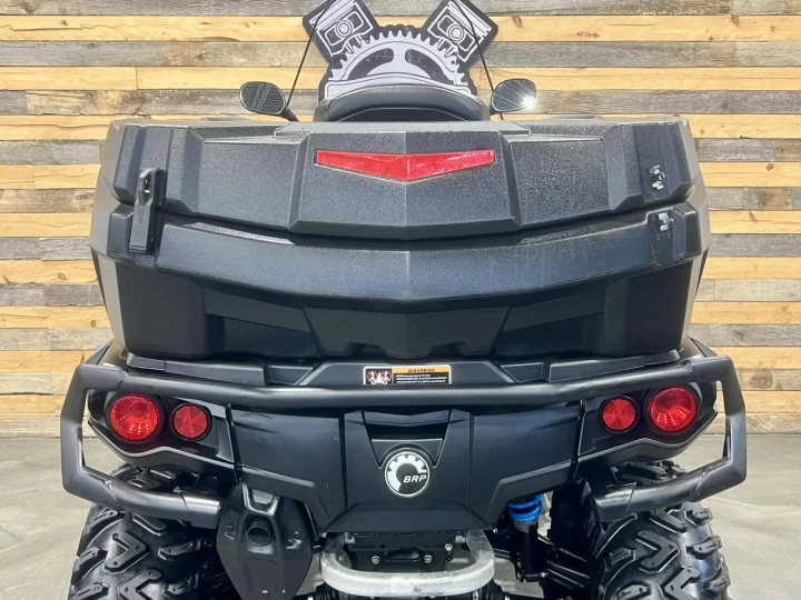 2021 BRP CAN-AM OUTLANDER MAX XT 650 EFI + 4X4 + DPS + VRAI VTT 2 PLACES LEGALE EN SENTIER + 6479 KM + RARE 