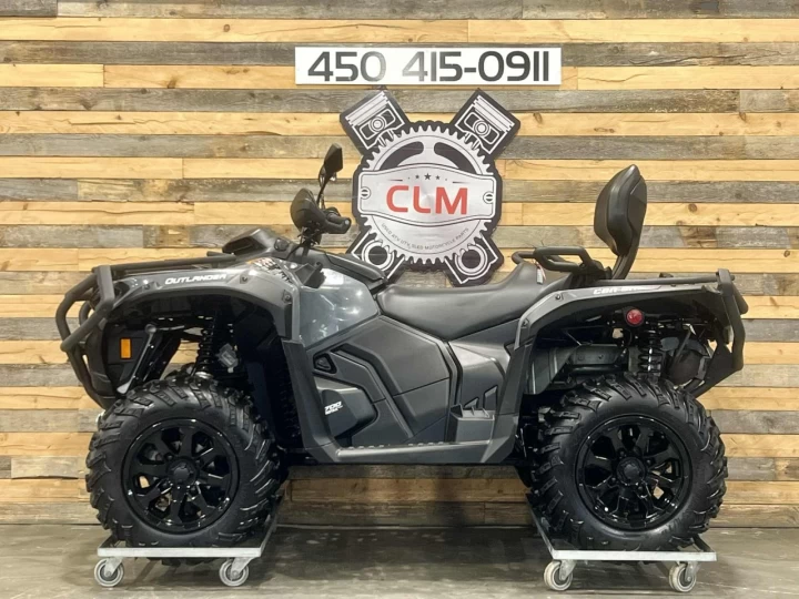 2024 BRP CAN-AM OUTLANDER MAX XT 700 EFI + DPS + 4X4 + SEULEMENT 564 KM + RARE & CONDITION A1 