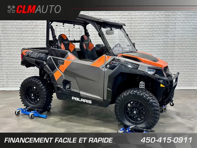 POLARIS GENERAL 1000 EFI VERSION DELUXE + 4WD + E.P.S + AUDIO + FOX + MAGS + BIEN ÉQUIPÉE  2018
