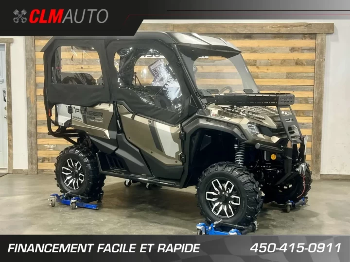 2024 HONDA PIONEER5 1000 TRAIL EDITION + QUICK FLIP 5 PASSAGERS + EPS + 4X4 + RARE & CONDITION A1 