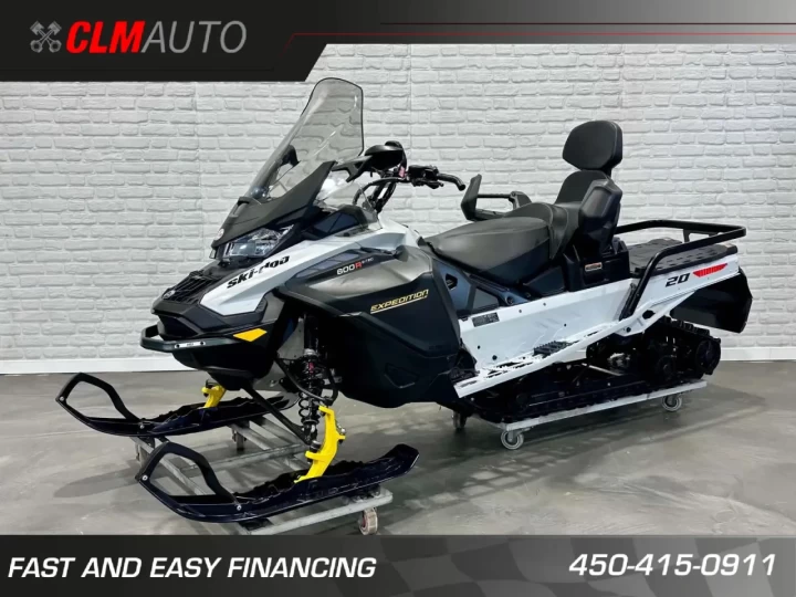 2025 BRP SKI-DOO EXPEDITION L.E 600R E-TEC WT-WIDE TRACK 154'' X 20'' + 740 KM + BANC PASSAGER + RARE & A1 