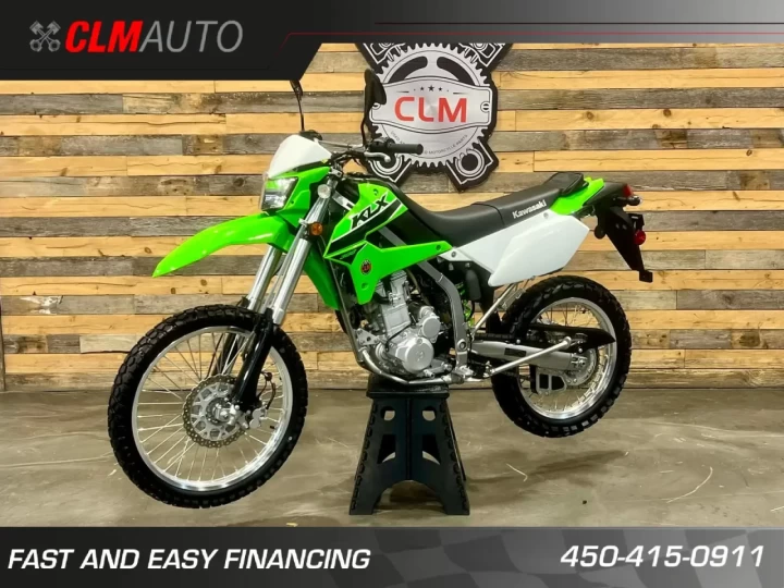 2023 KAWASAKI KLX 300 EFI + SEULEMENT 3755 KM + 4 TEMPS + MODELE RARE & CONDITION IMPECCABLE A1 