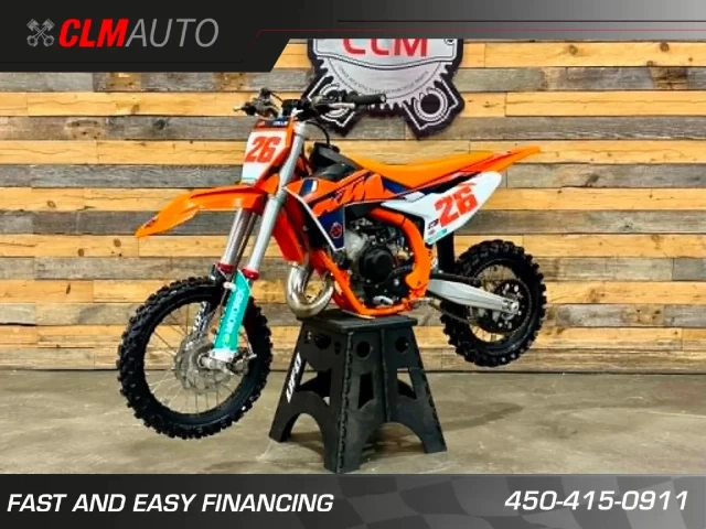 KTM 65 SX + 2 TEMPS + SEULEMENT 58 HR + JEUNE / ENFANT MX - MOTOCROSS + RARE & A1  2024