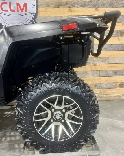 2019 SUZUKI KING QUAND AXI + 4X4 + EPS + 6758 KM + NOIR SATIN + RARE & A1 