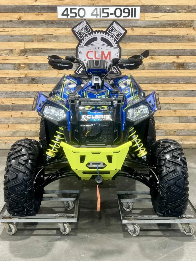 POLARIS SCRAMBLER XP 1000 VERSION ''S'' + 4X4 + EPS + SEULEMENT 2235 KM + GARANTIE JANVIER 2027 + LOOK INCROYABLE  2023