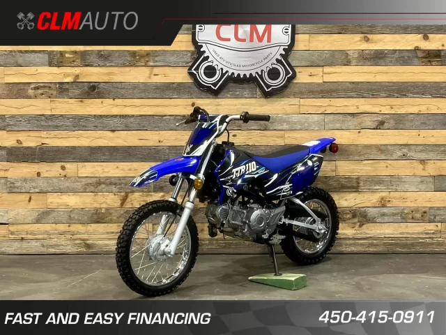 YAMAHA TTR 110E = DEMARREUR ELECTRIQUE + 4 TEMPS + SEMI-AUTOMATUQUE + TRES PEU UTILISÉE + RARE & CONDITION A1  2021