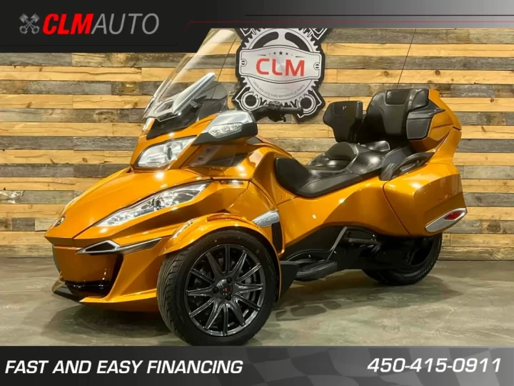 2024 BRP CAN-AM SPYDER RT-S SE-6 (SEMI-AUTOMATIQUE) + ROTAX 1330 EFI + SEULEMENT 38579 KM + RARE & A1 