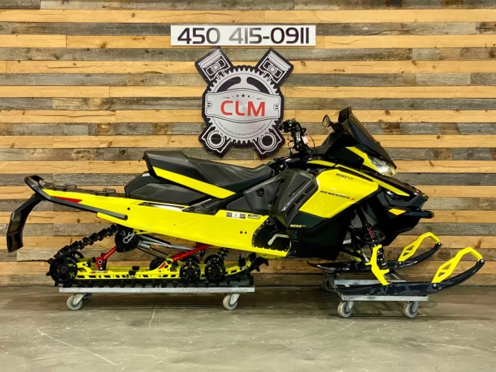 2021 BRP SKI-DOO RENEGADE X 900 ACE EFI TURBO ITC 137'' + REV GEN4 + RAS X + SEULEMENT 7937 KM + RARE & A1 