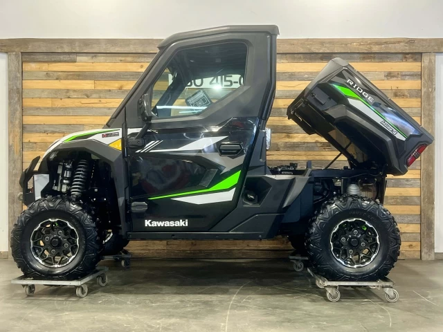 KAWASAKI RIDGE 1000 EFI VERSION XR HVAC + 4X4 + EPS + TOUTE ÉQUIPÉE + GARANTIE NOVEMBRE 2027 + ULTRA RARE & A1  2024