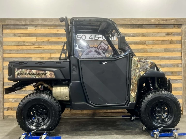 2014 POLARIS RANGER XP 900 EFI + L.E BROWNING LIMITED EDITION + TOUTE ÉQUIPÉE + CAMO + RARE & A1 