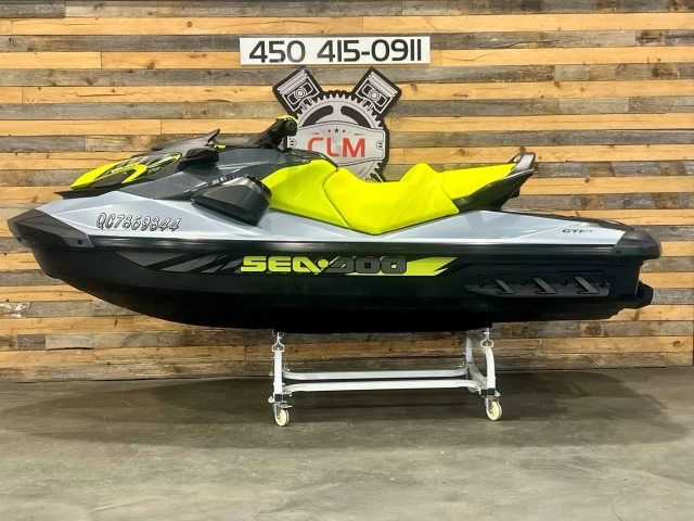 BRP SEA-DOO GTI S.E 170 H.P + IBR + VTS + AUDIO PREMIUM + 3 PASSAGERS + SEULEMENT 45 HR  2021