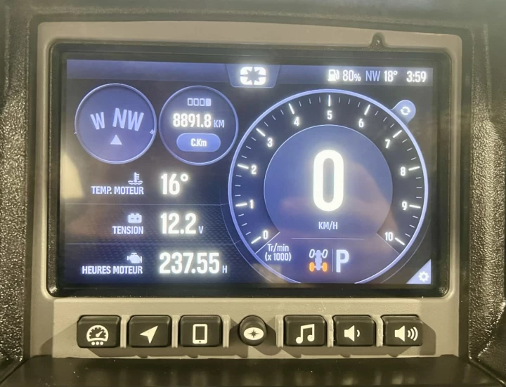 2021 POLARIS GENERAL 4 CREW EDITION DELUXE 1000 EFI + 4X4 + EPS + RIDE COMMAND GPS / AUDIO + FOX QS3 + 4 PASSAGERS 