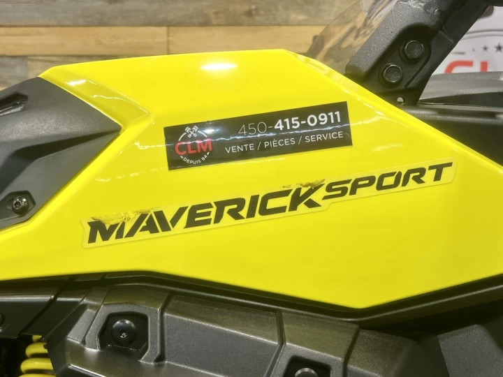 2019 BRP CAN-AM MAVERICK SPORT 1000R EFI + 4X4 + D.P.S + SUSPENSION FOX 