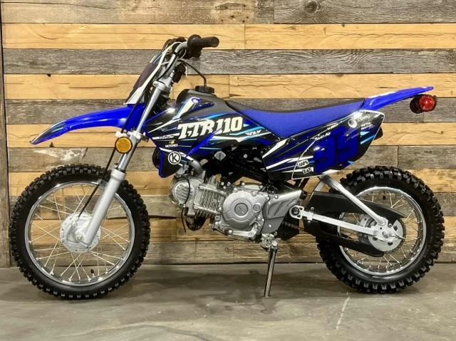 YAMAHA TTR 110E = DEMARREUR ELECTRIQUE + 4 TEMPS + SEMI-AUTOMATUQUE + TRES PEU UTILISÉE + RARE & CONDITION A1  2021