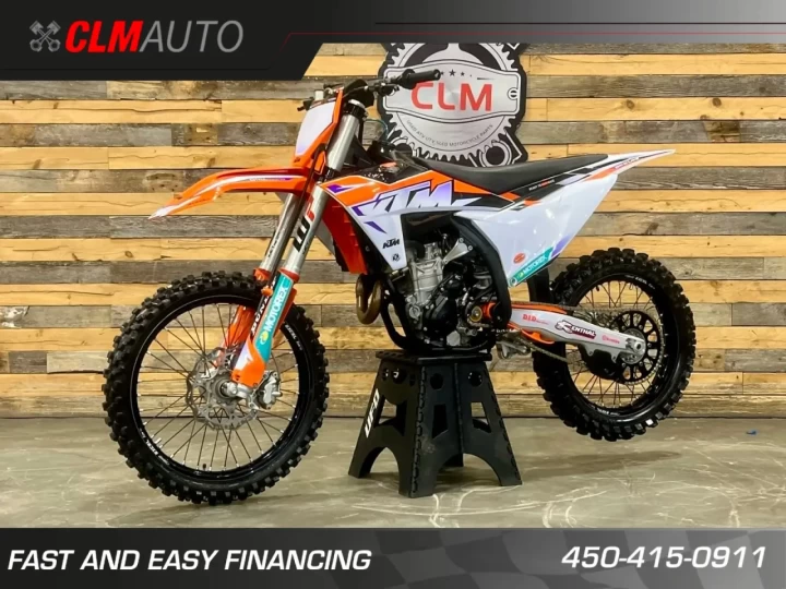 2023 KTM 350 SX-F EFI + 4 TEMPS + 98 HR + MX-MOTOCROSS-ENDURO + RARE & A1 