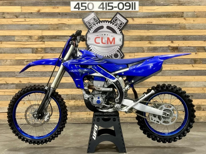 2022 YAMAHA YZ 450F EFI + 4 TEMPS + SEULEMENT 39 HR + MX-MOTOCROSS-ENDURO + RARE & A1 