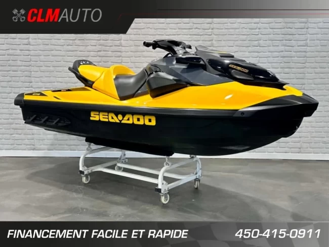 BRP SEA-DOO GTR 230 H.P + IBR + VTS + AUDIO + 3 PASSAGERS + SEULEMENT 65 HR + RARE & A1 - 2022