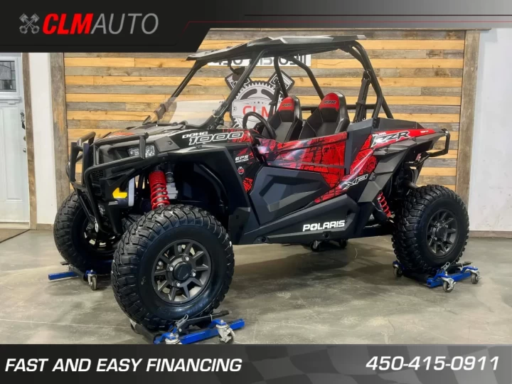 2018 POLARIS RZR XP 1000 EFI + 4X4 + EPS + BEAUCOUP D'OPTIONS $$$ + CONDITION A1 