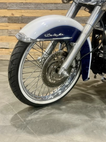 2006 HARLEY DAVIDSON FLSTN SOFTAIL DELUXE + LOOK UNIQUE & CUSTOM + ROUE AVANT 21'' + AUBAINE $$$ 