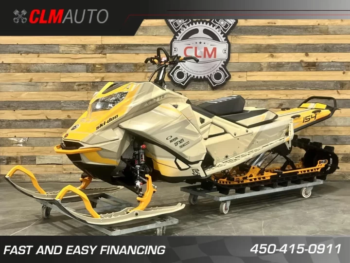 2022 BRP SKI-DOO FREERIDE 850 E-TEC SHOT 154'' + SHORT TUNNEL + 2354 KM + LOOK UNIQUE 