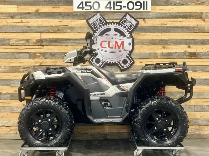 2023 POLARIS SPORTSMAN 850 EFI ULTIMATE TRAIL + 4X4 + EPS + SEULEMENT 534 KM / 34 HR + CONDITION A1 