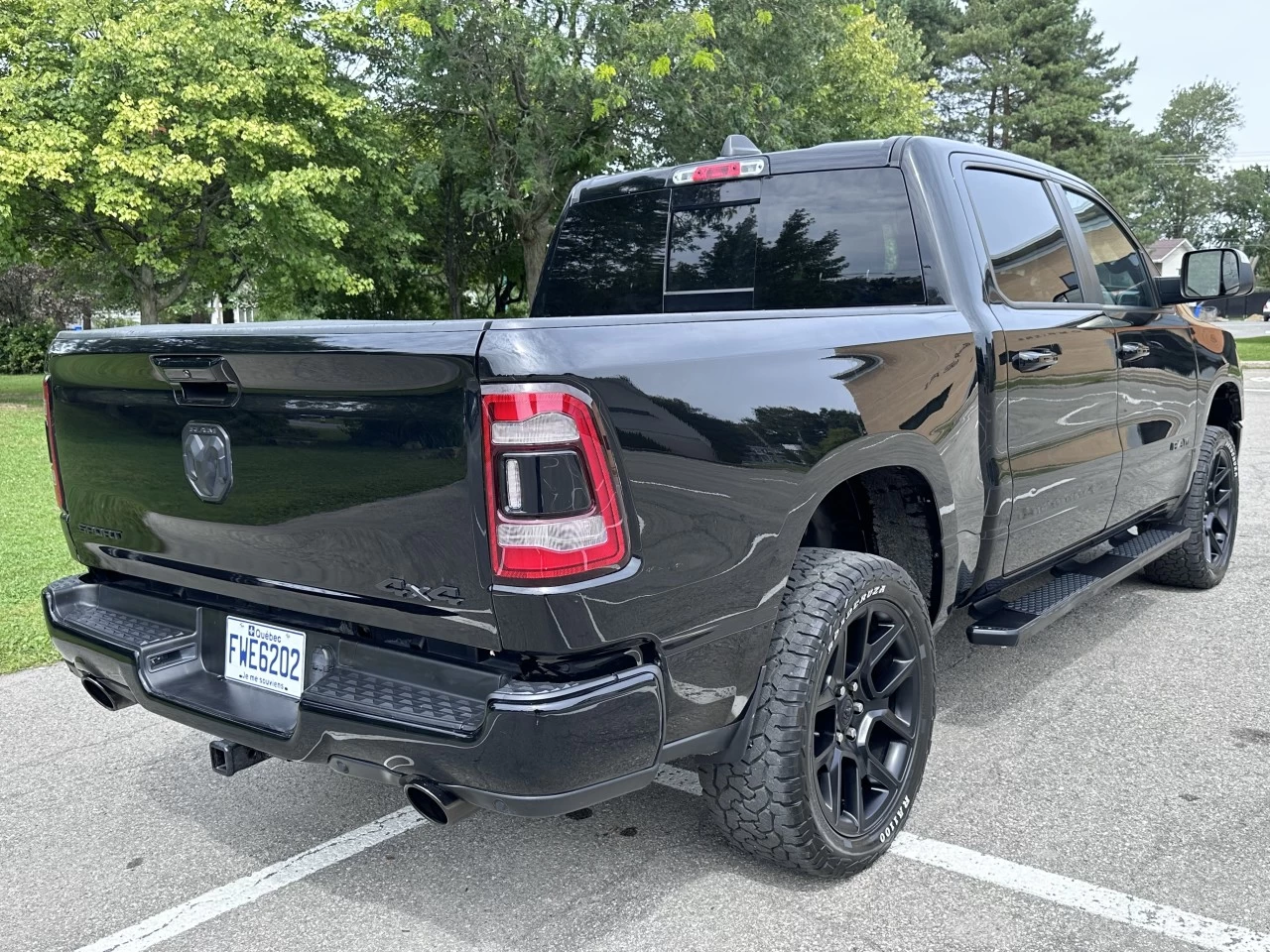2022 DODGE RAM 1500 SPORT EDITION MIDNIGHT 5.7L HEMI 4WD CREW CAB + RARE & A1  Image principale