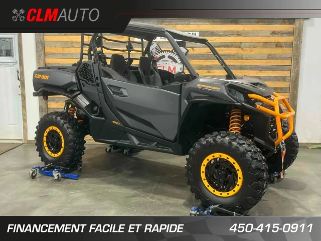 BRP CAN-AM COMMANDER XT-P 1000R EFI + 4WD + DPS + FOX + SEULEMENT 1049 KM + RARE & IMPECCABLE A1  2025