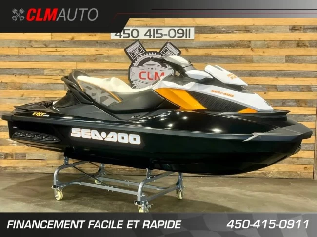BRP SEA-DOO RXT 260 HP IS = SUSPENSION INTELLIGENTE + SEULEMENT 117 HR + 3 PASSAGERS + MODELE RARE + - 2012