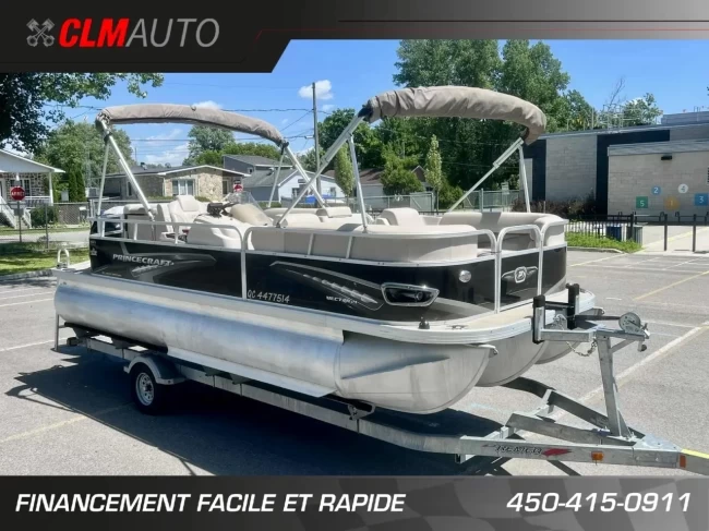 PRINCECRAFT VECTRA 21 CLASSIC EDITION + MERCURY 115 H.P + ENSEMBLE SPORT 3 QUILLES + TOIT BIMINI + TOIT CAMPEUR + TOILE + REMORQUE - 2014