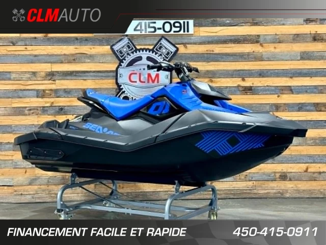 BRP SEA-DOO SPARK TRIXX 2UP +IBR + VTS + 48 HR SEULEMENT + RARE & A1  2023