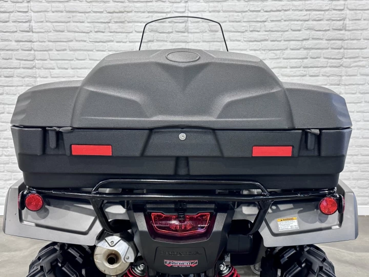 2019 HONDA TRX FOREMAN RUBICON 500 DELUXE + 4WD + POWER STEERING + SEULEMENT 790 KM + IMPECCABLE & RARE 