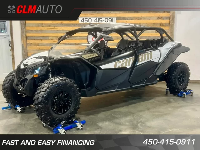BRP CAN-AM MAVERICK MAX X3 DS TURBO 135 HP + DPS + 4X4 + SEULEMENT 375 KM + CONDITION A1  2023