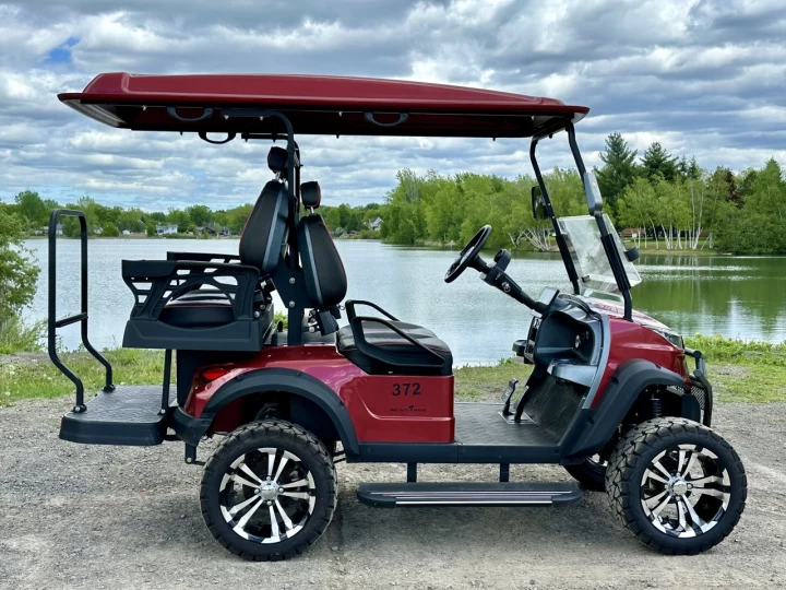 2024 MATRYX F4 - V.E CART DE GOLF ELECTRIQUE LUXUEUX A 4 PASSAGERS + TOUTE ÉQUIPÉE + RARE & A1 